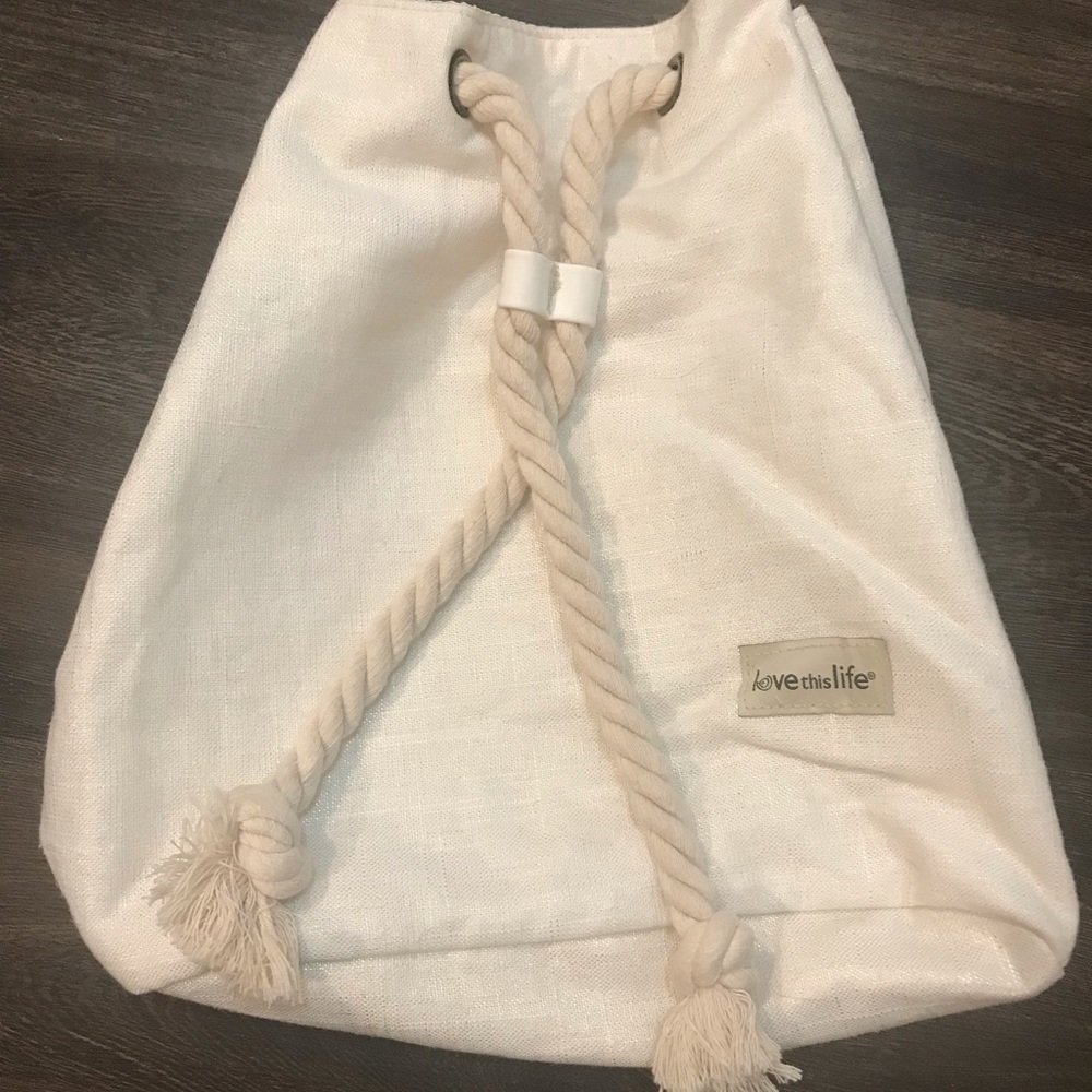 LoveThisLife Canvas Backpack